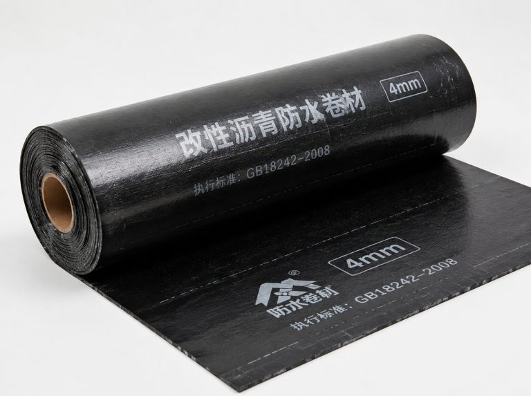 预铺高分子非沥青基自粘胶膜防水卷材